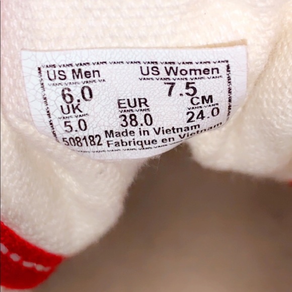 red checkered vans ✰ - Picture 6 of 7